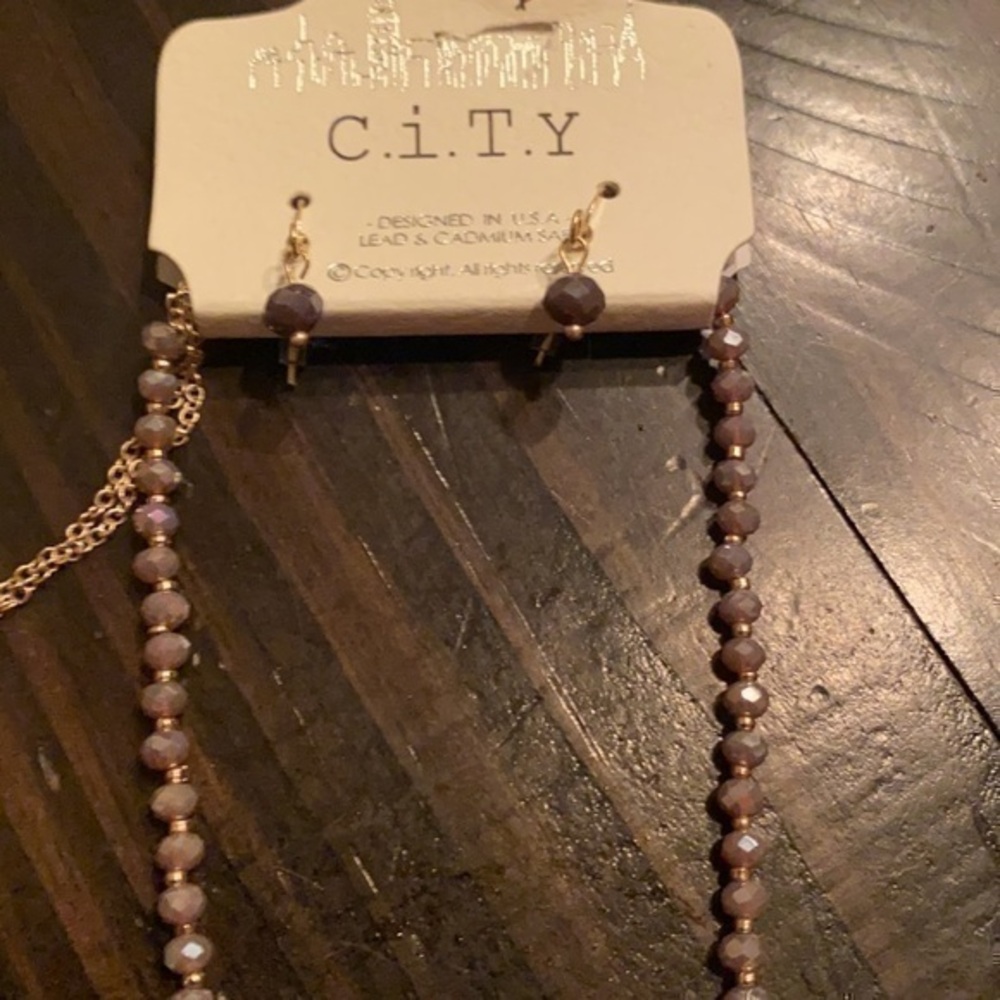 Necklace and Earings